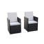 Fauteuil de patio avec repose-pieds Engelman