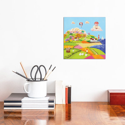 " A Sunny Day " by Gordon Bruce Painting Print