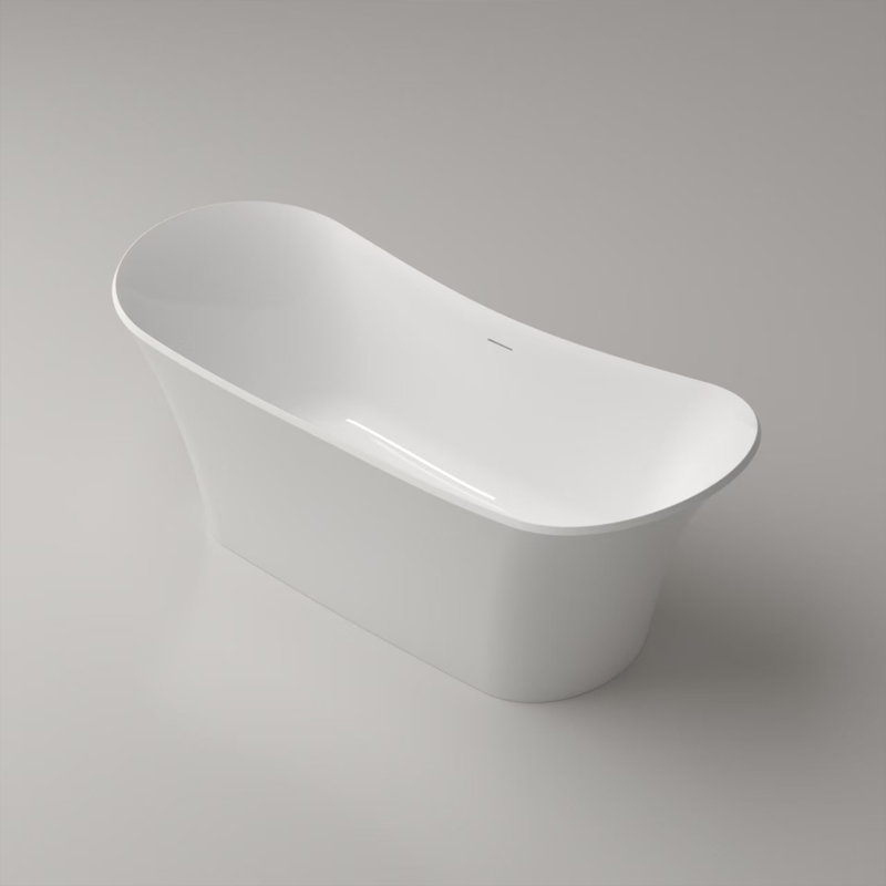 Baignoire de trempage autoportante 69 po 69 po