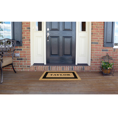 Hanningt Non-Slip Outdoor Doormat