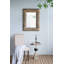 Miroir d'appoint mural 30 x 2 x 39 po avec cadre en bois vieilli