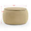 Repose-pieds rond avec rangement Dariyan-1052959823