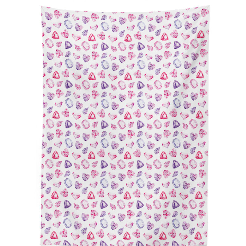 Geometric Tablecloth, 70" L x 52" W