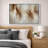 Vertical Earth Tone Abstract Artwork, Living Room Pictures, Framed Canvas Giclee Print Wall Art-27501116-27501112