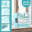 Organisateur de bureau à 5 niveaux avec 3 porte-stylos, organisateur de bureau avec porte-revues, accessoires de bureau en filet-1692250426