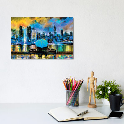 NY In Love In Color by P.D. Moreno - Print on Canvas