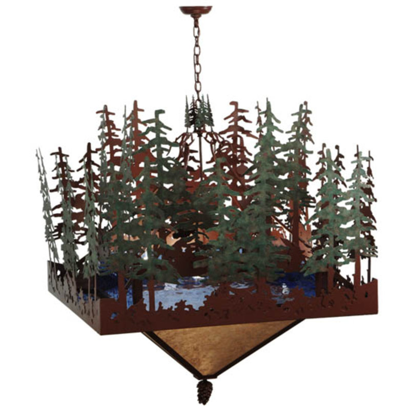Luminaire suspendu fantaisie à 6 lumières Jakela