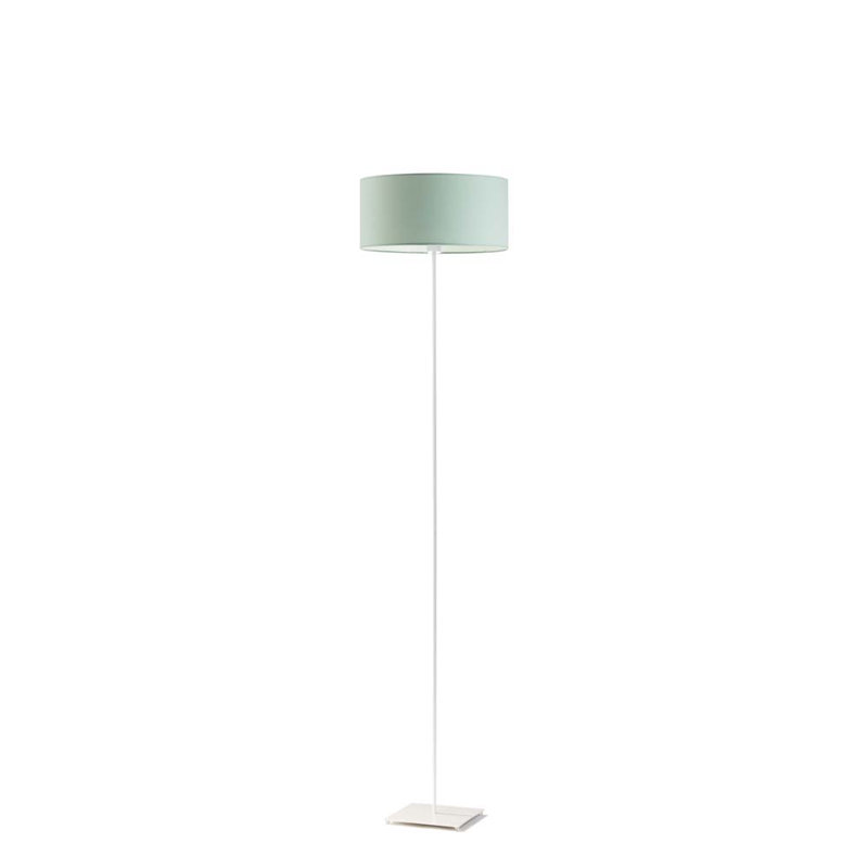 Ayania 150cm Traditional Floor Lamp, White, Mint