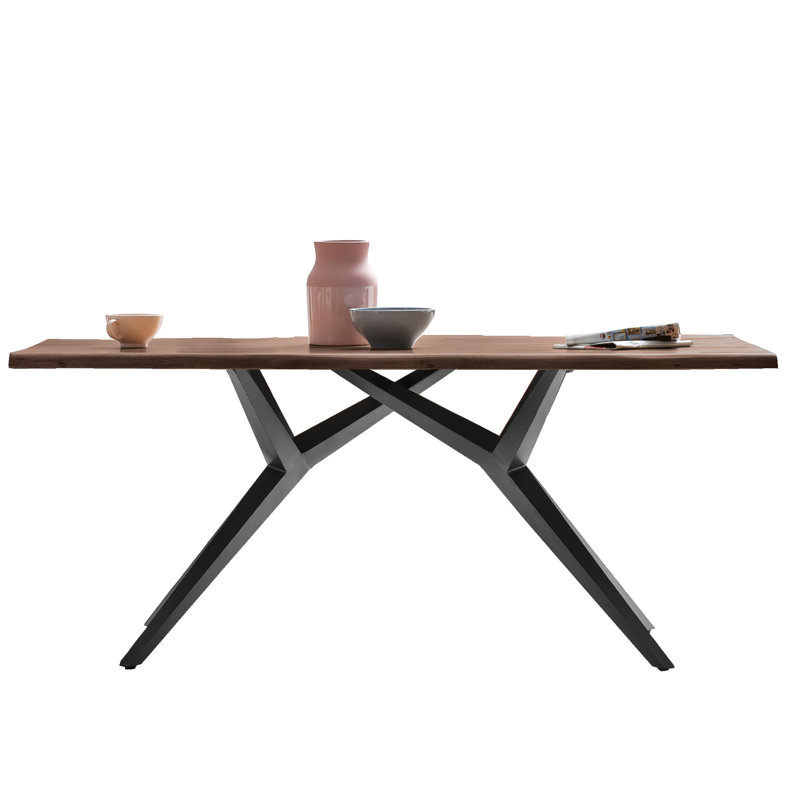 Saco Table Leg, Brown
