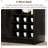 72" Farmhouse Tall Coffee Bar Cabinet -323226673