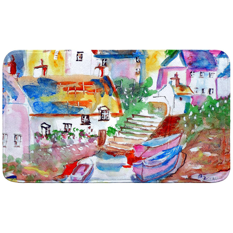 Tapis de bain Bateaux à marches, Simple - L 18 po x l 30 po