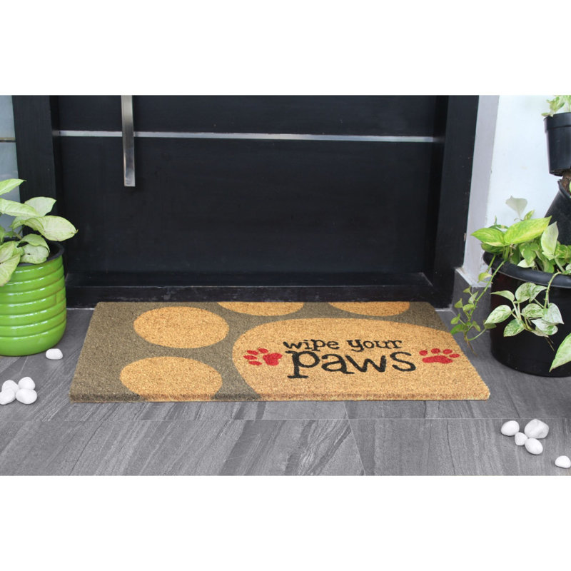 Tapis antidérapant pour l'intérieur et l'extérieur 30 po x 18 po Bilbania