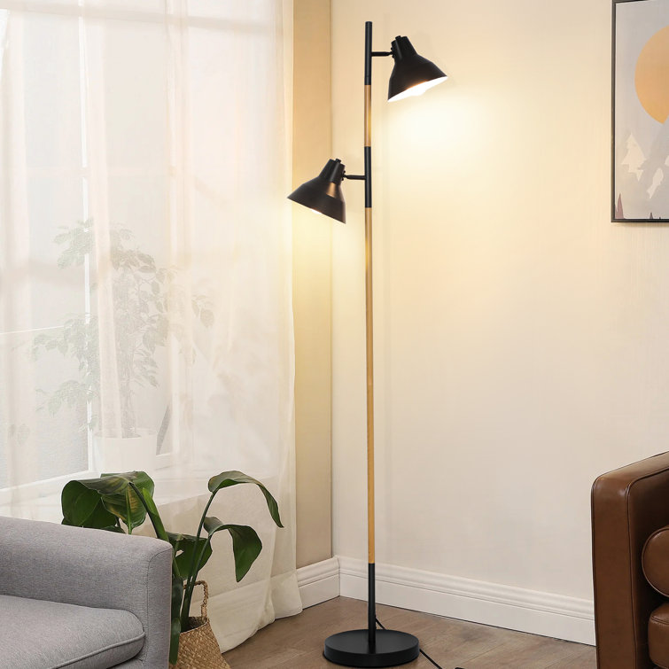 Kyriah 64" 2-Light Tree Floor Lamps