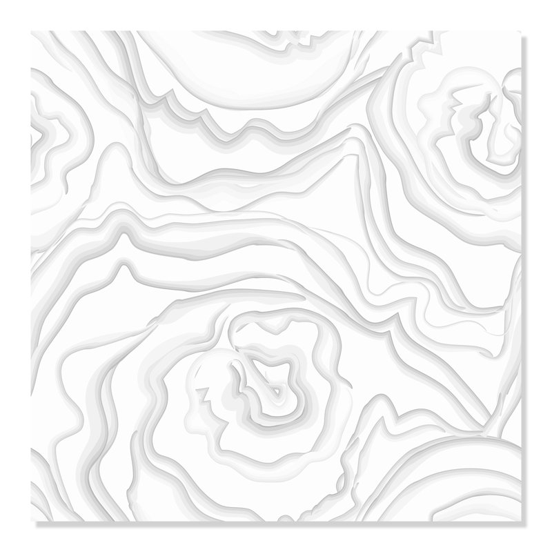 Panneau de papier peint lisse Destino, l 24 po x L 48 po, Gris