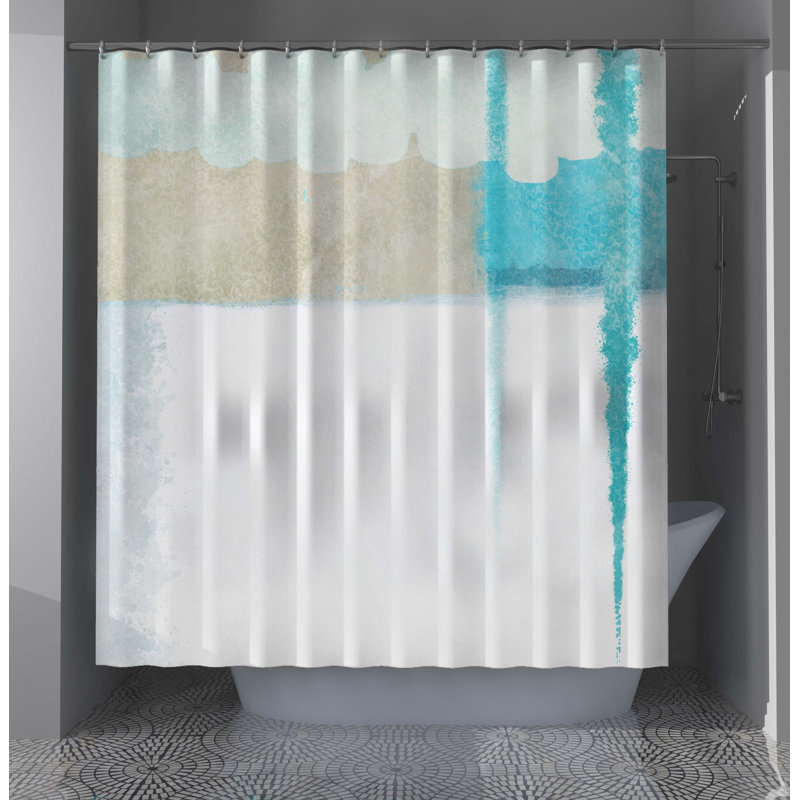 Rideau de douche abstrait Cadeon
