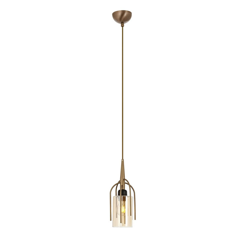 Luminaire suspendu unique à 1 lumière