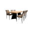 Hovea 6 - Person Dining Set