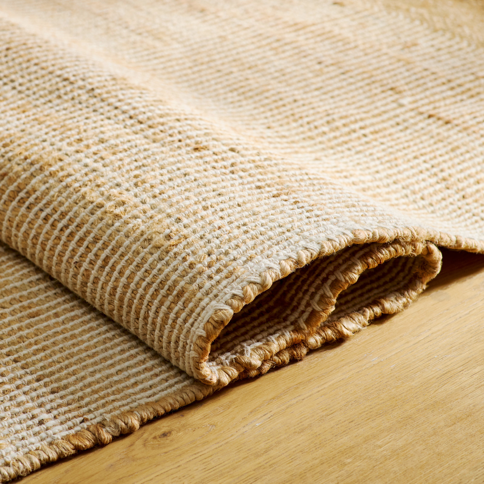 Flatweave Jute Nafs Indoor Area Rug, Rectangle 3' x 5'