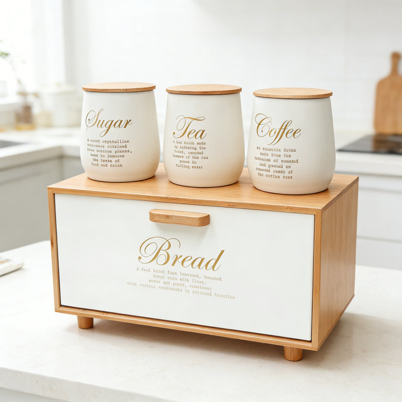 Wood Food Storage Container