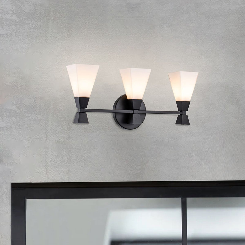Bowtie 3 Light Vanity Light, Lacquered Gold