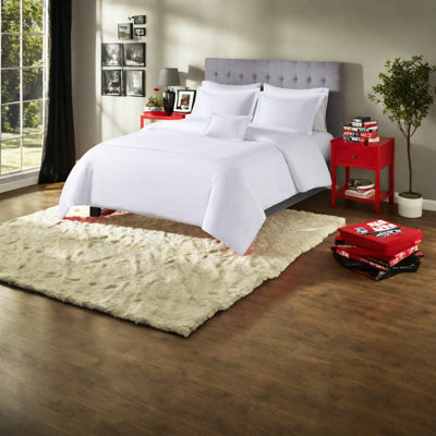 Luxury King Bedding Sets, Cotton Sateen Embroidery, Modern Hotel Style For Home Comfort