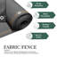 Fabric Fence 30cm H x 20cm W Fabric Fence Panels Included