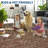 2x6 Floral Kitchen Rug – Washable, Non-Slip, Low Pile, Distressed Print Runner for Hallway, Bathroom, Laundry (Beige)-1276744085