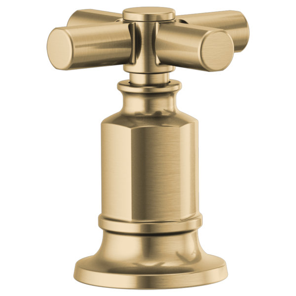Invari® Roman Tub Faucet, Luxe Gold, Cross