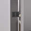 44 - 48 po x 76 po, cabine de douche coulissante en verre, porte de salle de bain double avec verre trempé transparent de 1/4 po (6 mm), tendance et sécuritaire, installation étape par étape