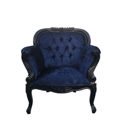Janinda Velvet Armchair