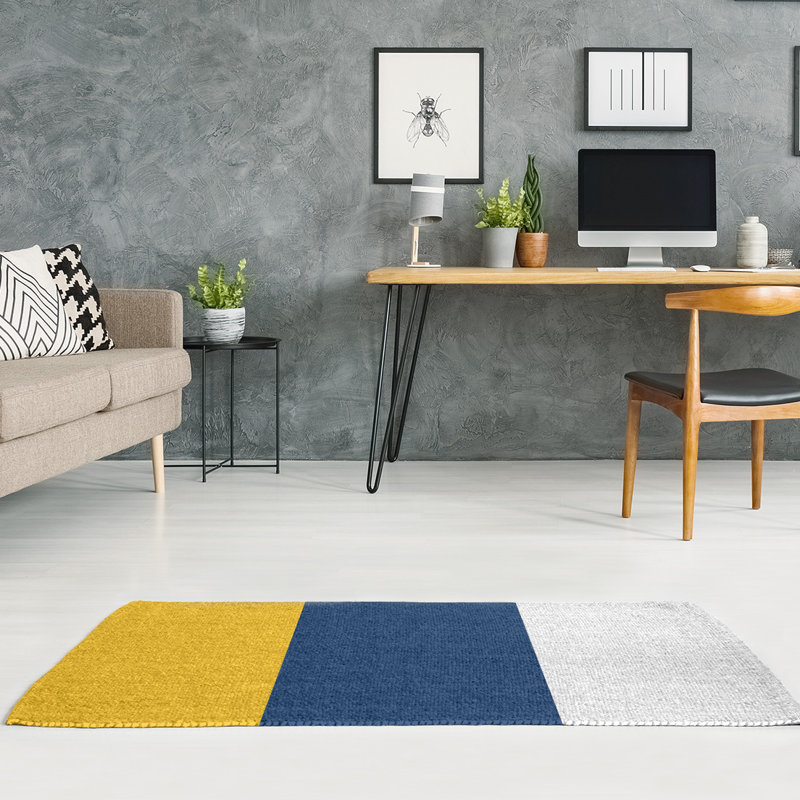 Chenille Indoor Rug, Rectangle 4' x 6'