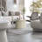 Aurel Modern 31" Fluted Oblong Living Room Coffee Table-877085766