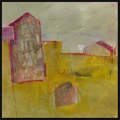 Neighborhood Giclee On Canvas by Jill Krasner