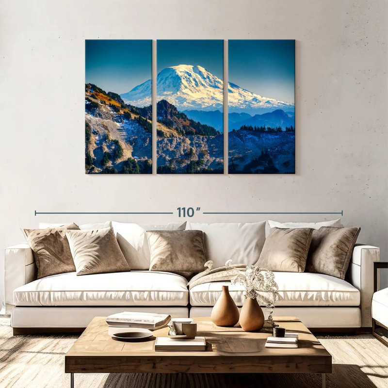 Mt. Adams And Tatoosh Range, 48" H x 74" W