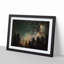 Milky Way Above the Treetops in Abstract - Picture Frame Graphic Art Print-55739921-55739919