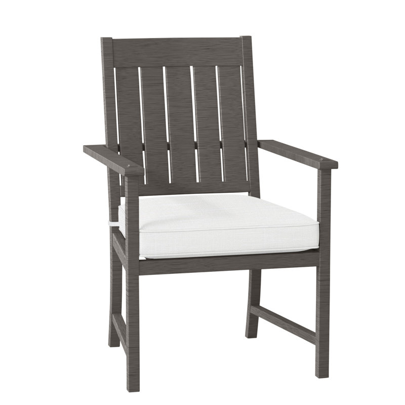 Chaise avec accoudoirs Croquet - gris ardoise, Dentelle Rollo, Welt, Gris ardoise