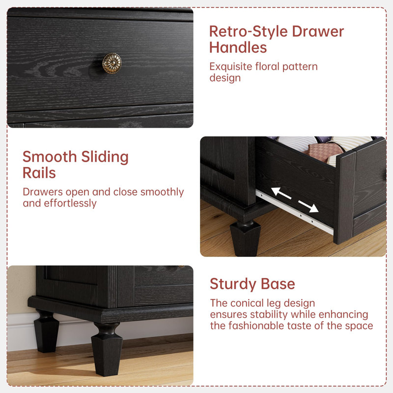 60cm W 4 - Drawer Chest of Drawers