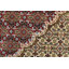 Tapis rouge en laine noué à la main de conception unique 10 pi 1 po x 10 pi 2 po