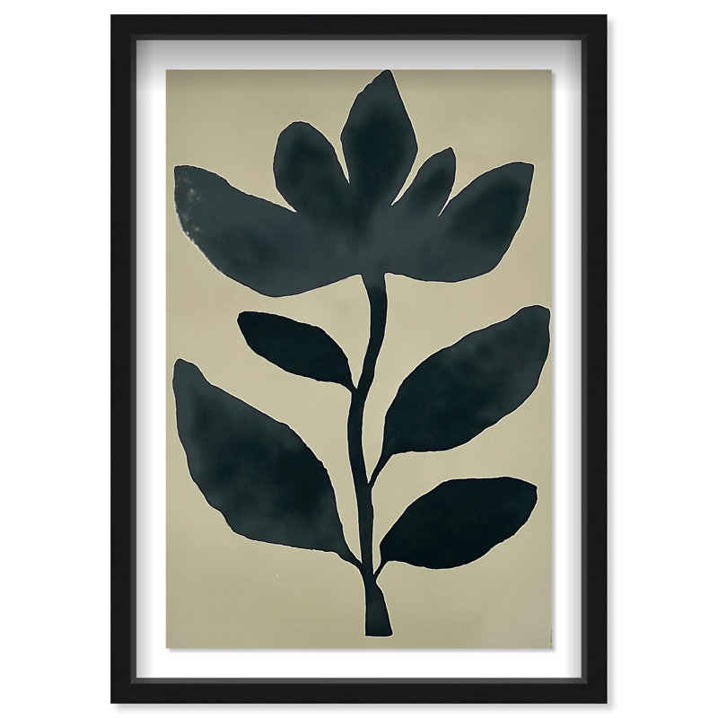Oliver Gal Crimson Coast I Abstract - Luxury Shadowbox Framed Wall Art, 31.5" H x 21.5" W, Black