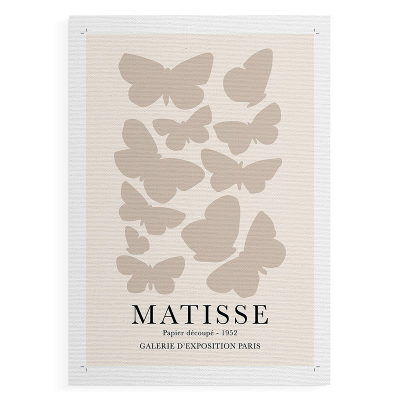 Matisse CCXII, reproduction encadrée - reproduction de toile seulement - NON-CADRE, H 60 po x l 40 po