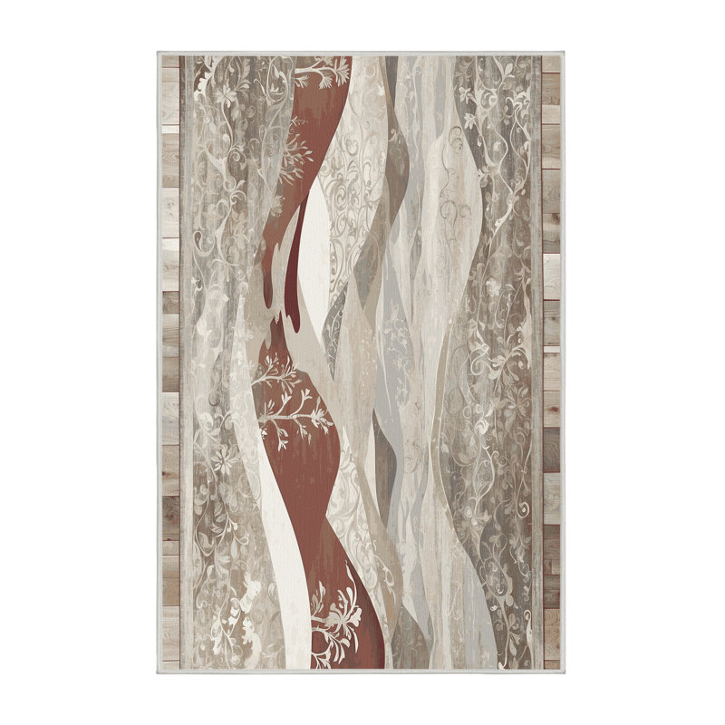 Shadowed Bloom Rug, Rectangle 8' x 10'