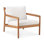 Jack Outdoor Teak Lounge Chair