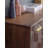 Mortise and Tenon Solid Wood Shoe Cabinet with Brass Handles