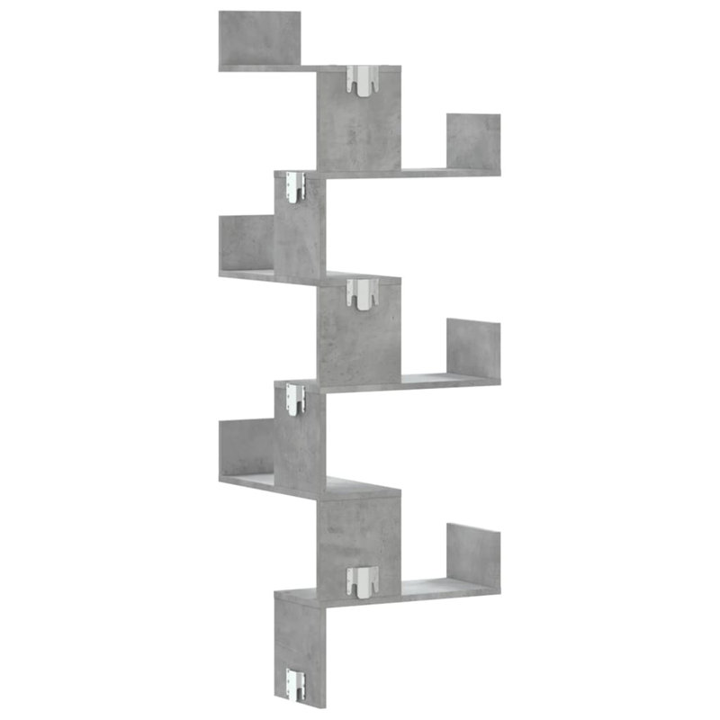 Rombout Floating Shelf, Concrete Grey