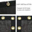 4x50ft Privacy Screen Fence - HDPE, UV-Resistant, Easy Install for Yard/Patio-131452267