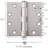 Design House 189894 Door Hinges For Interior Doors, 9-Pack, 4.5-Inch X 4.5-Inch – Square 5/8-Inch Radius Steel Door Hinge – Antique Brass – Fits Standard Doors-92166924