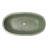Avalon NativeStone Concrete Freestanding Oval Soaking Bathtub-114254245-113449338