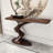 Modern simple solid wood porch table-1634549026