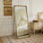 Full Length Mirror with Stand, 70.1"x31.9" Floor Standing Large Dressing Mirror Hanging or Leaning Against Wall for Bedroom Living Room, Antique Gold