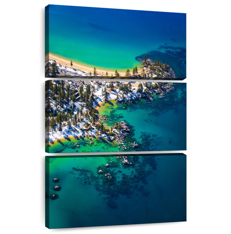 Alvord Lake Tahoe d'en haut, H 38 po x l 24 po